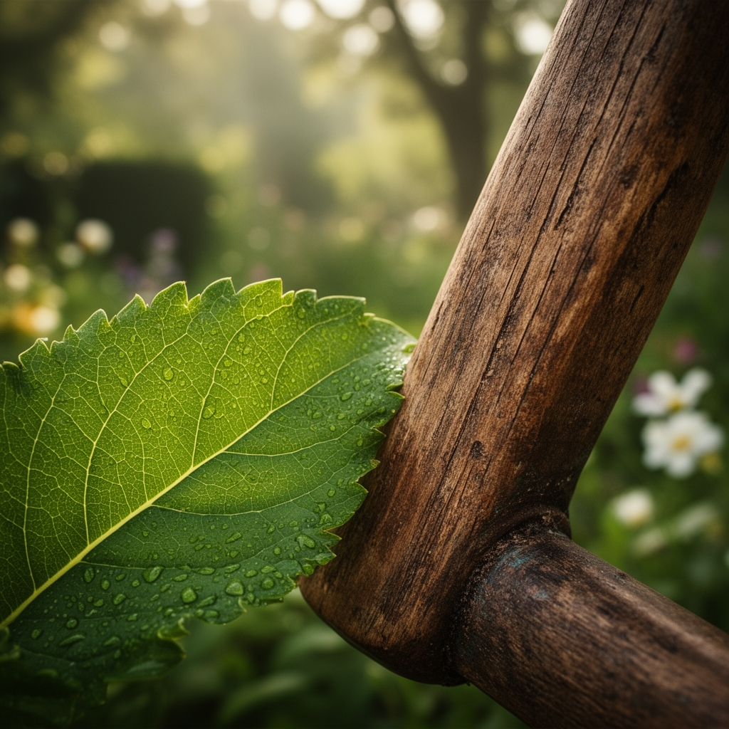 Preparing a base for a stone garden wall