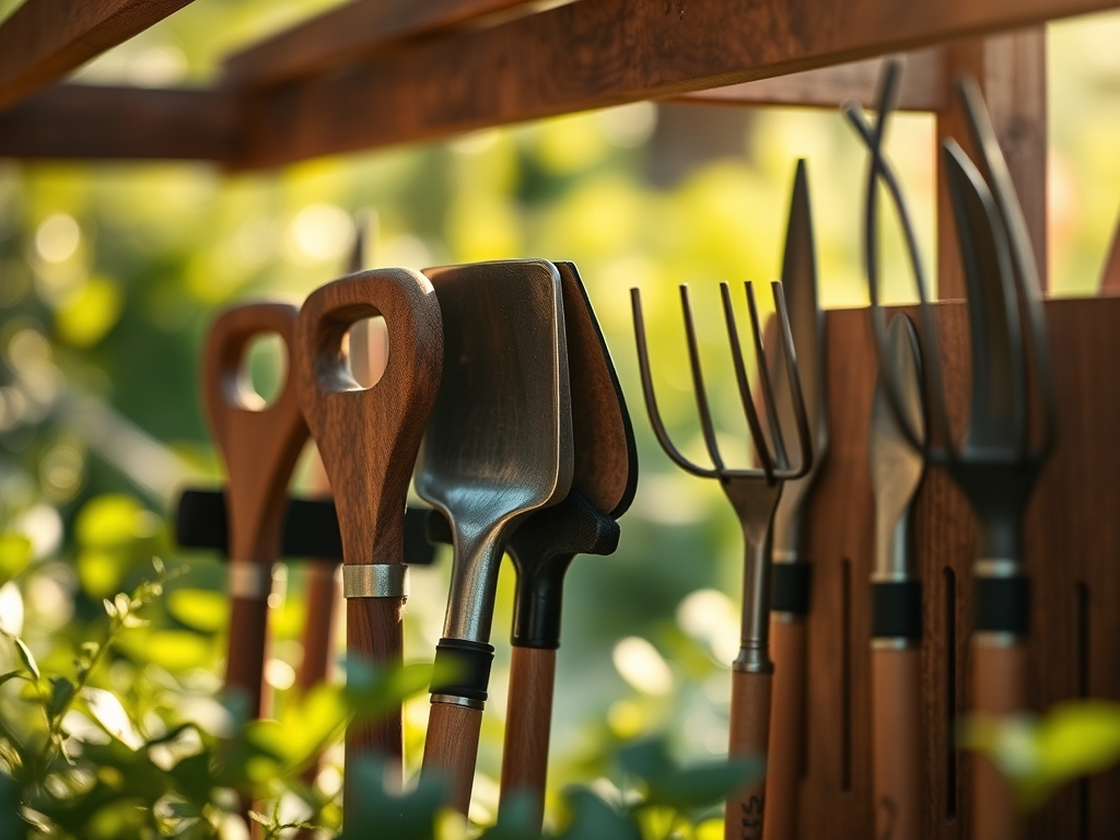 Best vegetable garden tool storage racks