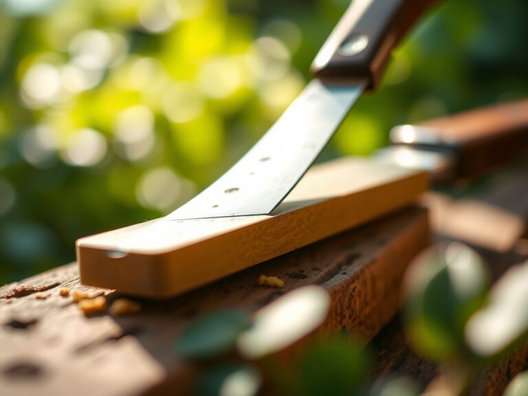 How to use a whetstone for a razor edge