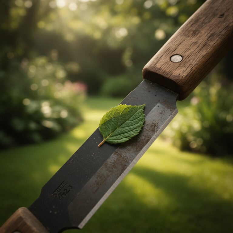 Steps to sharpen a lawn mower blade at home