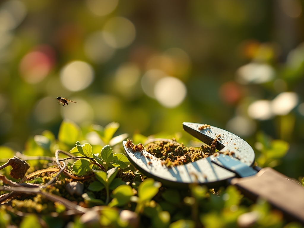 Using a repair list for garden tools